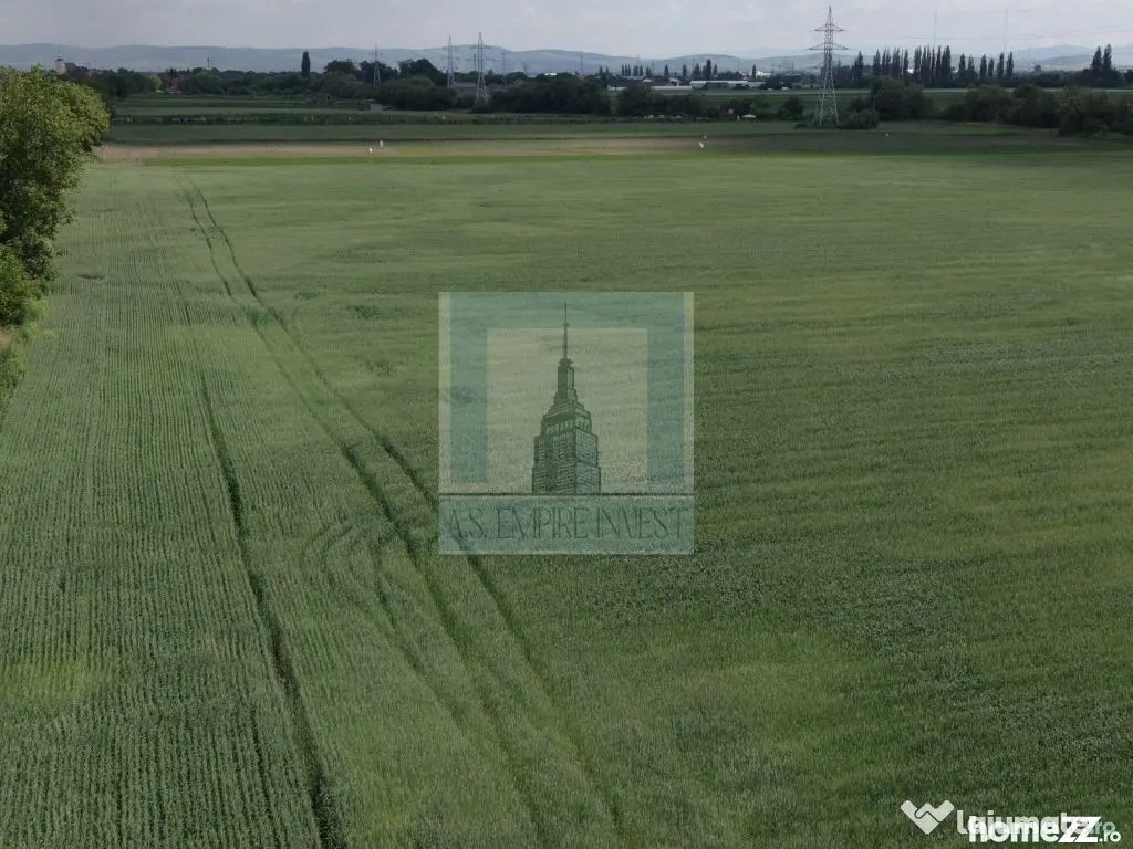 Teren intravilan 50000 mp, cu PUZ, Aprobat - zona Halchiu...