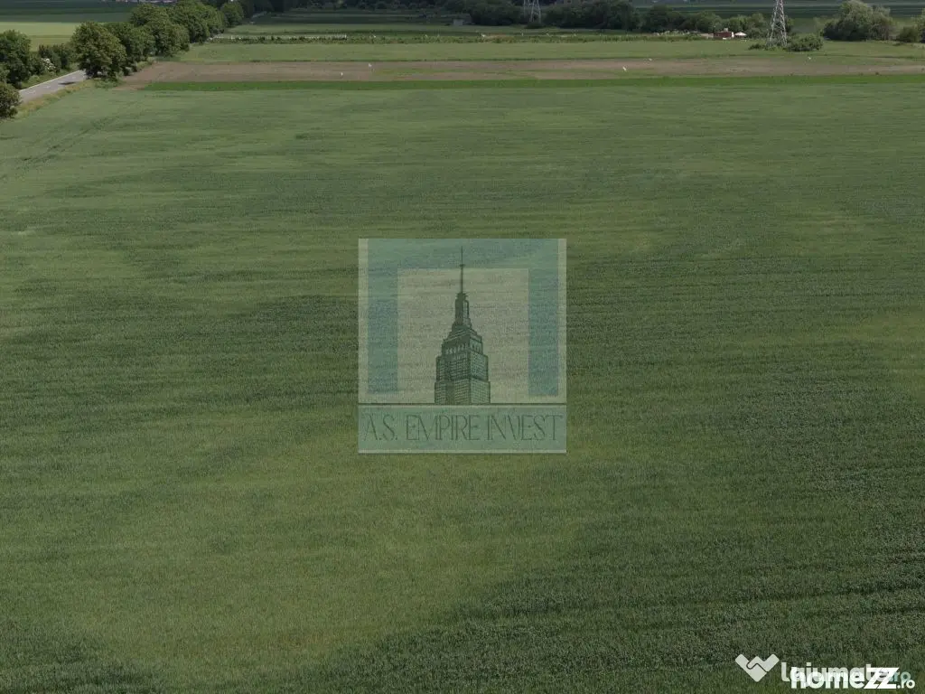 Teren intravilan 50000 mp, cu PUZ, Aprobat - zona Halchiu...