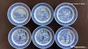 Set 11 Farfurii Decorative Rörstrand Suedia - Fars Dag (Editii 1971 - 1985) 