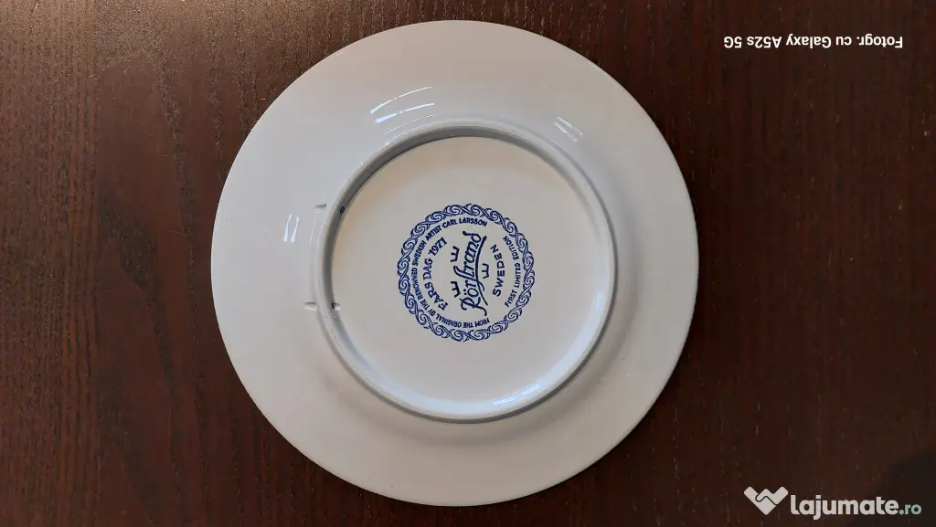 Set 11 Farfurii Decorative Rörstrand Suedia - Fars Dag (Editii 1971 - 1985)
