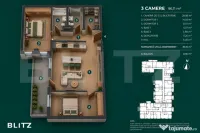 Apartament 3 camere / Ansamblu Nou nZEB / Buna Ziua 
