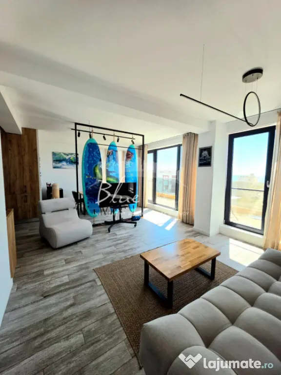 Mamaia Nord- Apartament 3 camere, complet mobilat, langa mar