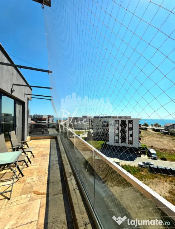 Mamaia Nord- Apartament 3 camere, complet mobilat, langa mar