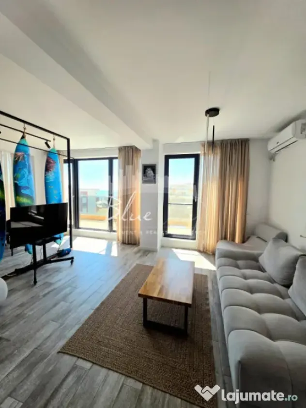 Mamaia Nord- Apartament 3 camere, complet mobilat, langa mar