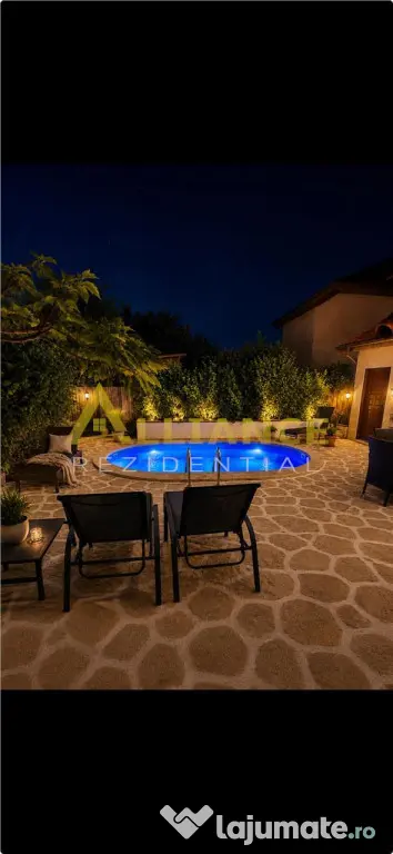 Casa individuala premium cu piscina ~ 5 camere 3 bai ~ teren