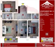 Apartament cu 3 camere, 2 băi și parcare inclusă I Sub... 
