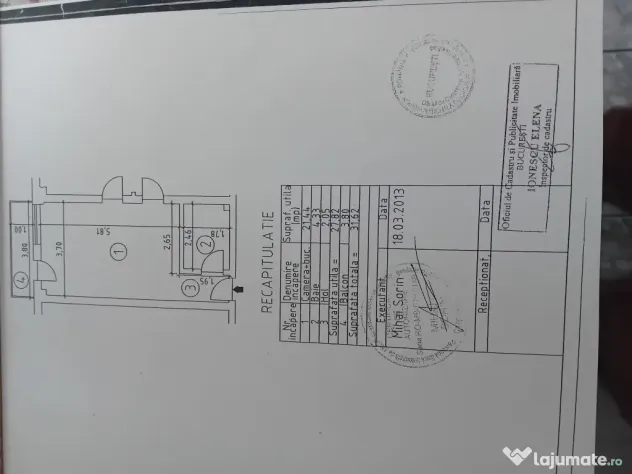 Vând garsonieră open speice