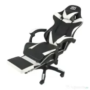 Scaun Gaming Profesional Piele Sintetica, 130 kg, perna lombara – rozz 