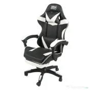 Scaun Gaming Profesional Piele Sintetica, 130 kg, perna lombara – rozz 