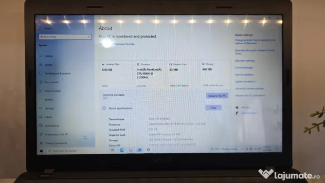 Laptop Asus X54c