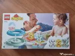 Tren cu Animale Plutitor - Lego dublo