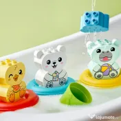 Tren cu Animale Plutitor - Lego dublo 