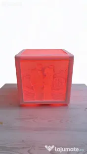Cub poze personalizat 3D 12 culori 