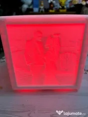 Cub poze personalizat 3D 12 culori 