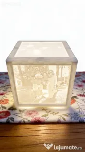 Cub poze personalizat 3D 12 culori 