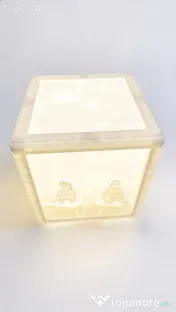 Cub poze personalizat 3D 12 culori 