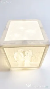 Cub poze personalizat 3D 12 culori 