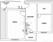 ARADULUI - 2 CAMERE - DECOMANDAT - CENTRALA PROPRIE - CLIMA 