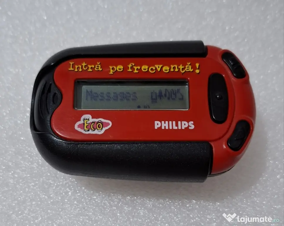 Pager de colecție Philips Eco, ediție Coca-Cola
