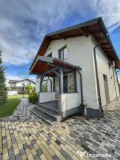 Casa moderna la cheie cu teren 485 mp Stefanesti 