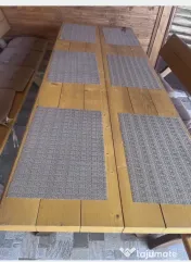Masa cu 2 banci si 2 scaune 