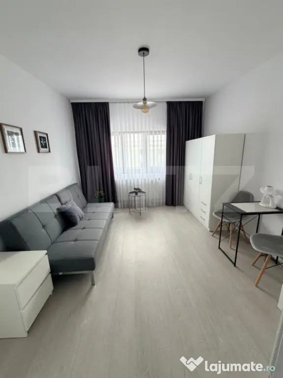 Garsonieră renovată, 22 mp, zona Burdujeni Gară