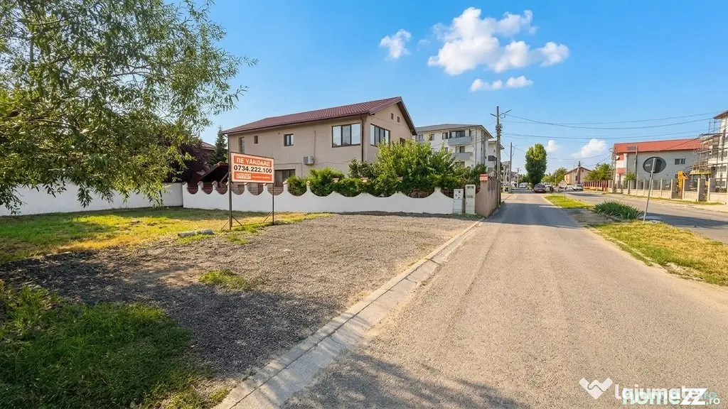 Teren pentru dezvoltare imobiliara Apeductului- Crinului