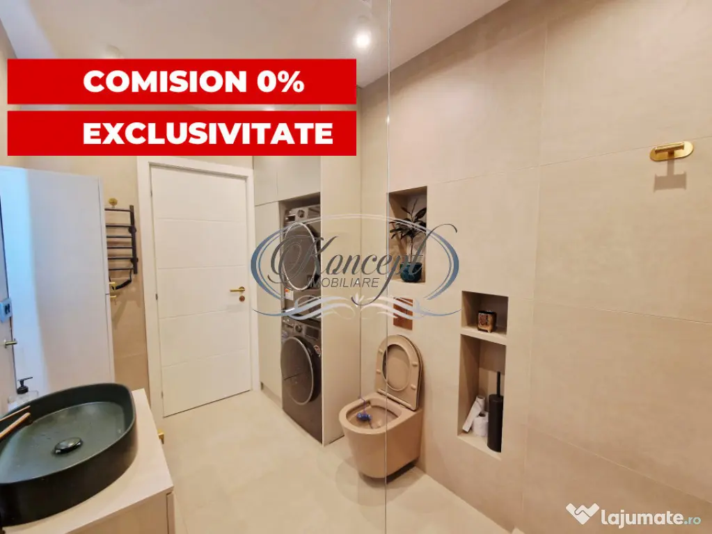 0% comision. Apartament nou mobilat, 2 minute de centrul Clu
