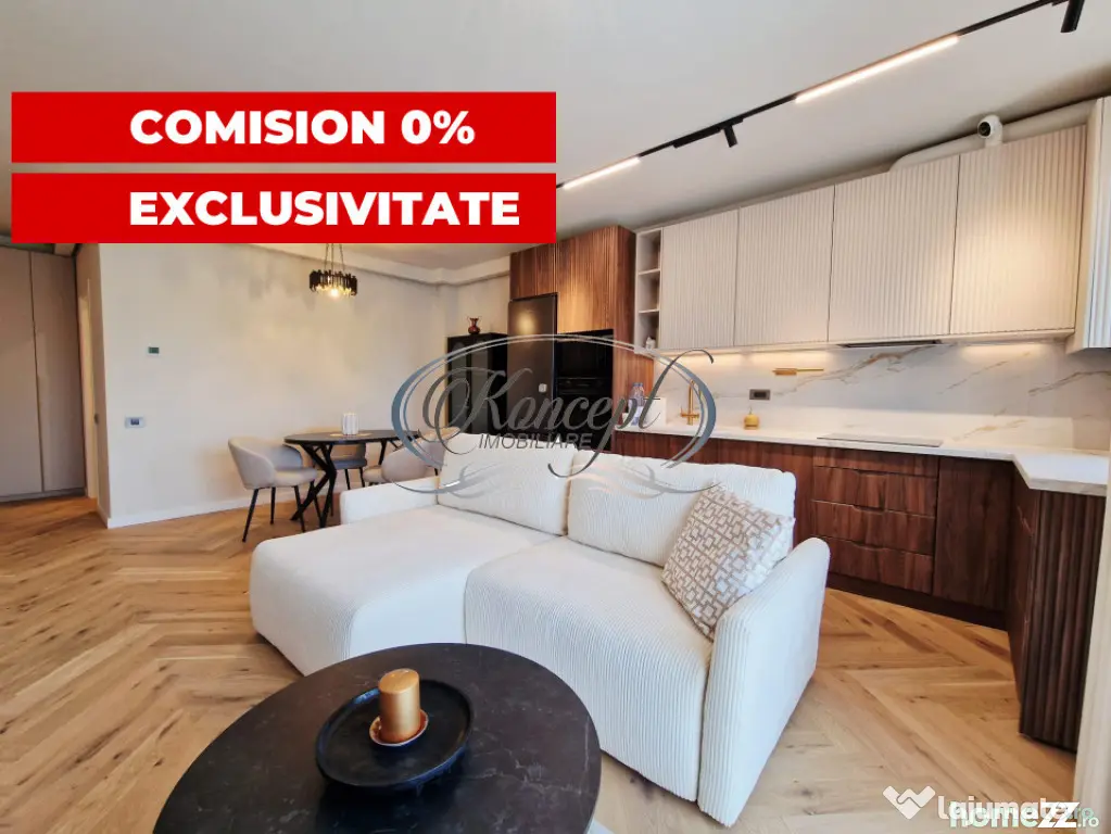 0% comision. Apartament nou mobilat, 2 minute de centrul Clu