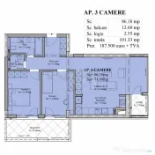 3 camere - Sebastian - Predare in 2027 