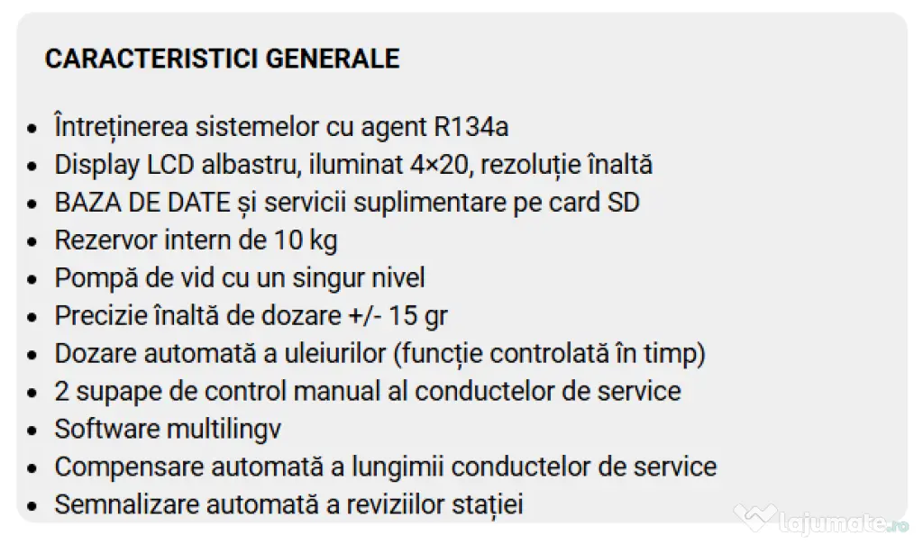 Aparat intretinere sistem aer conditionat TEXA KONFORT 705R OFF ROAD (R134a)
