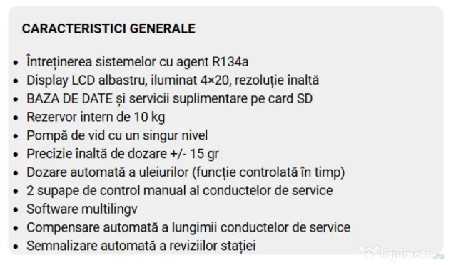 Aparat intretinere sistem aer conditionat TEXA KONFORT 705R OFF ROAD (R134a)