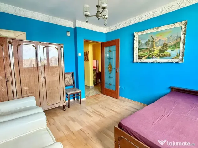 Comision 0% Tomis Nord apartament decomandat 3 camere centrala pe gaz