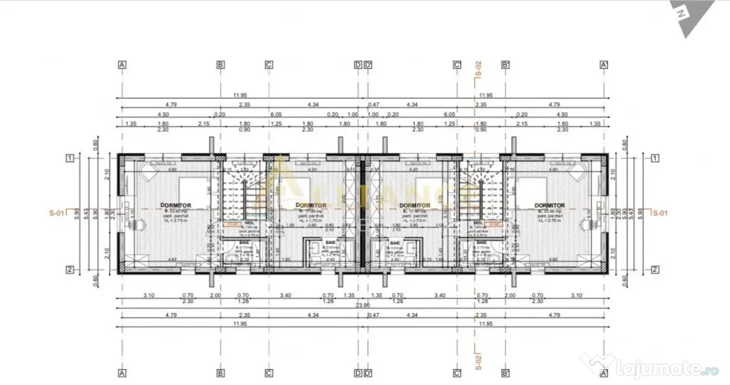 Casa P 1M || 5 Camere 4 Bai || 10 Minute Campus Scolar
