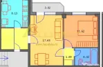 Apartament 2 Camere Huedin Sector 4
