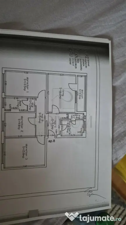 FAVORIT - 4 CAMERE - CENTRALA PROPRIE - CLIMA - ETAJ 3 - BLO