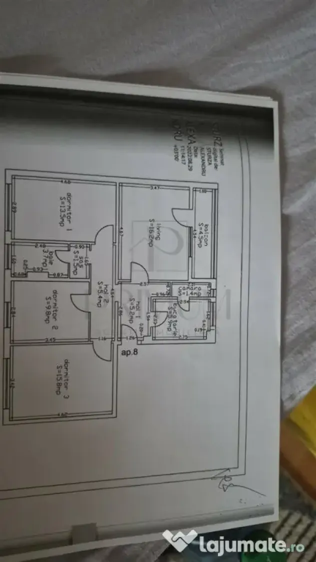 FAVORIT - 4 CAMERE - CENTRALA PROPRIE - CLIMA - ETAJ 3 - BLO
