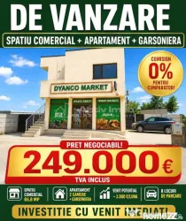 - Spatiu Comercial Apartament Garsoniera - Clinceni -