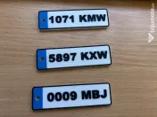 Brelocuri personalizate număr înmatriculare mașină