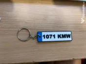 Brelocuri personalizate număr înmatriculare mașină