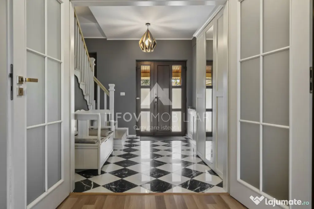VILĂ EXCEPȚIONALĂ TUNARI | 1534 MP TEREN | 5 DORMITOARE |