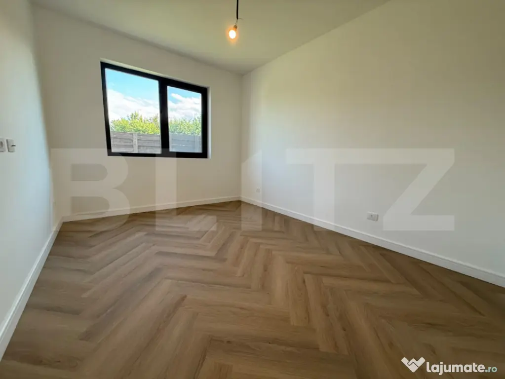 Casa individuala, plan parter, 105 mp, 561 mp teren, zona Hl