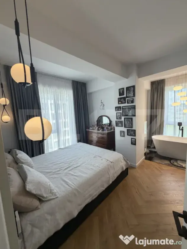 Apartament 3 camere LUX | Zona Mopan | Etaj 6 | Mobilat, Uti