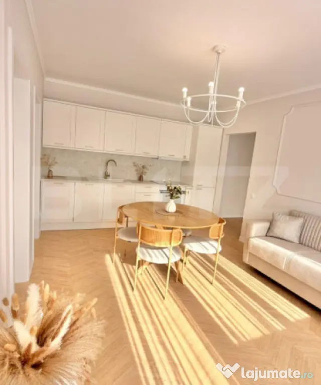 Apartament cu 3 camere, prima inchiriere, parcare subterana,