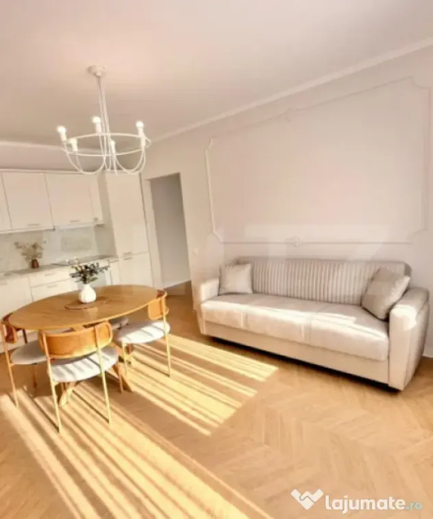 Apartament cu 3 camere, prima inchiriere, parcare subterana,