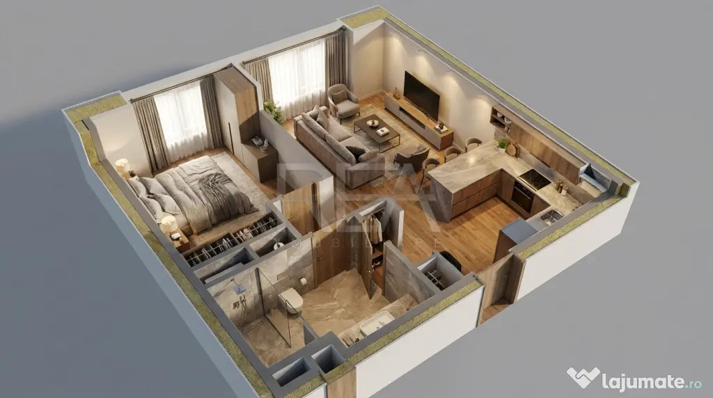 2 camere in One High District la 14 min Metrou Pipera