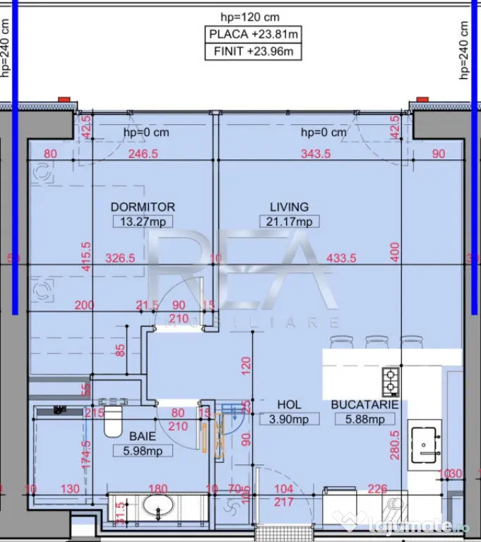 2 camere in One High District la 14 min Metrou Pipera