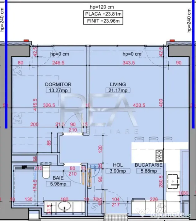 2 camere in One High District la 14 min Metrou Pipera