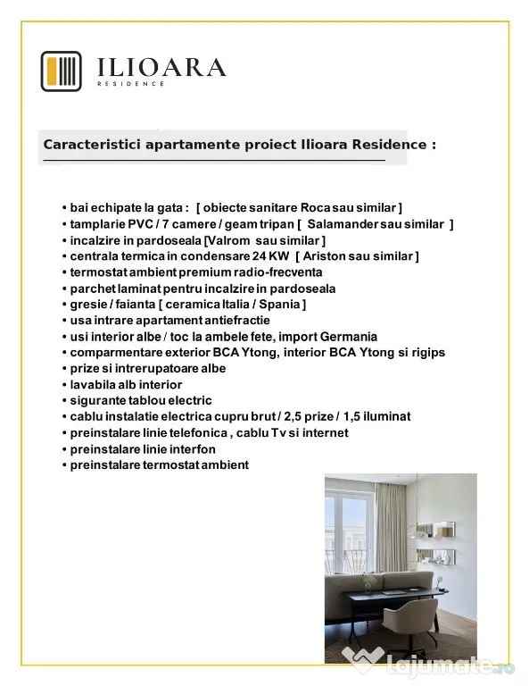 3 camere în proiect boutique, 84 mp utili, Sector 3, comision 0%