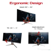 Monitor Gaming Curbat Asus ROG pg348 